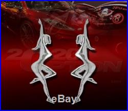 Dancing Girl Fender Trunk Tailgate Emblem For Golf Gti Jetta Tiguan C30 C70 S60