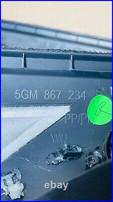 Fender 15-17 VW GTI Golf R Windshield A Pillar Trim Cover PAIR OEM X2