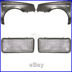 Fender Indicator Set Volkswagen VW Golf III 91-95 without Antenna Hole 1253407