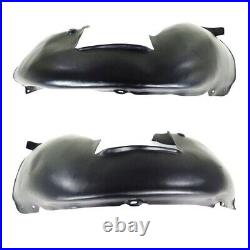 For 05-14 VW Jetta Front Splash Shield Inner Fender Liner Panel Plastic SET PAIR