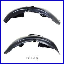 For 05-14 VW Jetta Front Splash Shield Inner Fender Liner Panel Plastic SET PAIR