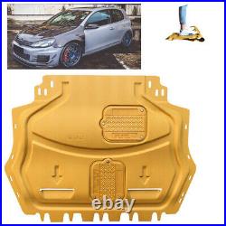 For 2010-13 VW Golf MK6 Gold Engine Splash Guards Shield Mud Flaps Fenders APmon