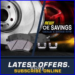 For Audi A3 TT Volkswagen Cc Eos GTI Jetta Passat Tiguan Front Brake Rotors