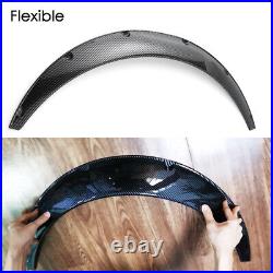 For Honda Civic Del Sol 35 Fender Flares Arches Widebody Mudguard CARBON Look