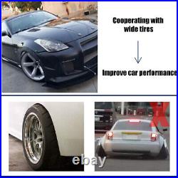 For Honda Civic Del Sol 35 Fender Flares Arches Widebody Mudguard CARBON Look