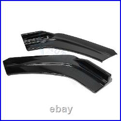 For VW Golf MK5 MK6 MK7 MK7.5 GTI GTD R White Front Bumper Lip Spoiler Splitter