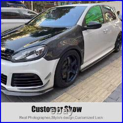 For VW Golf MK6 GTI R20 10-13 Real Carbon Exterior Side Fender Blades Vent Cover