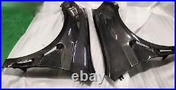 For VW Golf MK6 GTI R20 10-13 Real Carbon Exterior Side Fender Blades Vent Cover