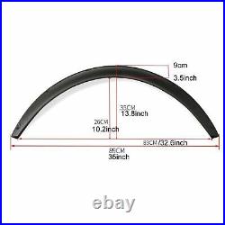 For VW Golf MK6 MK5 MK4 GTI 4Pcs Car Wheel Arches Fender Flares Extra Wide Body