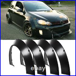 For VW Golf MK6 MK7 Fender Flare Wheel Arches Wide Extension Body Kit Mudguard