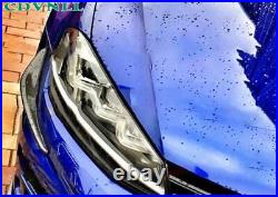 For VW Golf MK7 2014-2017 Real Carbon Fiber Front Fender Side Vent Garnish Trim