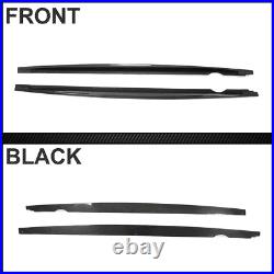 For VW Volkswagen MK8 Golf R 2021+ Real Carbon Side Skirt Extension Rocker Panel