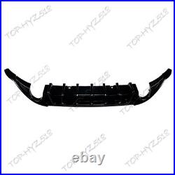 For Volkswagen Golf 2015-2017 Black Rear Bumper Lip Splitter Spoiler Diffuser