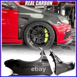 For Volkswagen VW Golf MK6 GTI REAL CARBON Side Fender Exterior Lid Trim BODYKIT