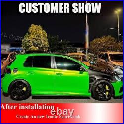 For Volkswagen VW Golf MK6 GTI REAL CARBON Side Fender Exterior Lid Trim BODYKIT