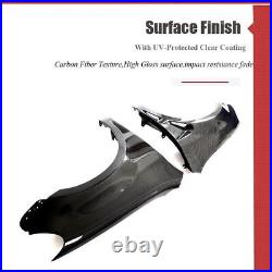 For Volkswagen VW Golf MK6 GTI REAL CARBON Side Fender Exterior Lid Trim BODYKIT