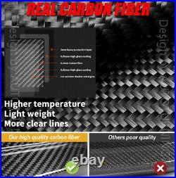 For Volkswagen VW Golf MK6 GTI REAL CARBON Side Fender Exterior Lid Trim Bodykit