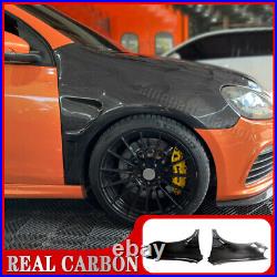 For Volkswagen VW Golf MK6 GTI REAL CARBON Side Fender Exterior Lid Vent Trim