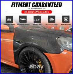 For Volkswagen VW Golf MK6 GTI REAL CARBON Side Fender Exterior Lid Vent Trim