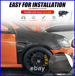 For Volkswagen VW Golf MK6 GTI REAL CARBON Side Fender Exterior Lid Vent Trim