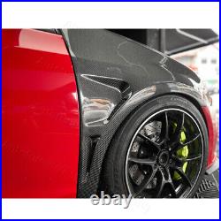 For Volkswagen VW Golf MK6 GTI REAL CARBON Side Fender Exterior Lid Vent Trim