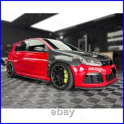 For Volkswagen VW Golf MK6 GTI REAL CARBON Side Fender Exterior Lid Vent Trim