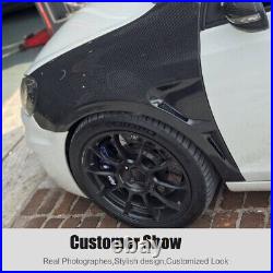 For Volkswagen VW Golf MK6 GTI Real Carbon Exterior Side Door Fender Blades Vent