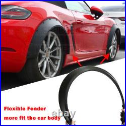For Z4 35IS E89 CONCAVE Fender Flares Flexible Extra Widebody Wheel Arches 4