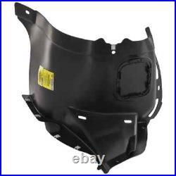 Front Driver Left Side Fender Liners For 2015-17 VW Hand Volkswagen e-Golf Golf