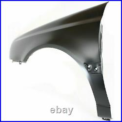 Front Driver Side Fender With Molding Type Fits Volkswagen Golf Jetta VW1240107