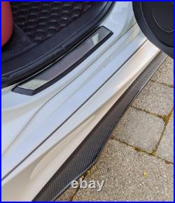 GLOSSY BLACK Side Skirts EXTENSION BLADES For BMW VW Benz AUDI Honda Mazda 205CM