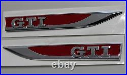 Genuine VW Golf 7 GTI Logo Original Fender Side Emblem Badge LEFT RIGHT