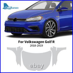 Hood Fender Precut Paint Protection Film PPF TPU For Volkswagen Golf R 2018-2019