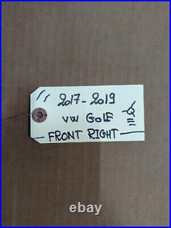NEW 2017-2019 Volkswagen Golf SportWagen Front Right Fender Flare OEM