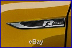 Neu Original Volkswagen Golf MK7 Facelift R Line FENDER Emblem Set Paar L+R OEM