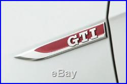 New Genuine VOLKSWAGEN GOLF Set Of Left And Right Side Fender GTI Chrome Badges