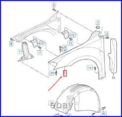 New Volkswagen Golf 5g Mk7 Front Left Fender 5g0821105b Original