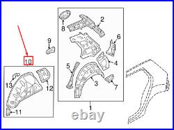 New Vw Golf VII 5g Mk7 Rear Right Inner Fender 5g6809852 Original