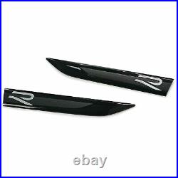 Original VW Golf 8 5H R Model Badges Fender Side Emblem Logo Black