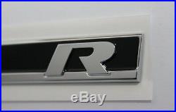 Original lettering VW Golf 7 R logo, set fender, emblem, logo 5G0853688