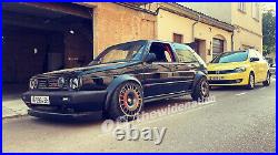 Plus 2in VW GOLF / JETTA MK2 Fender Flares ABS Plastic Not Voomeran Euromagic