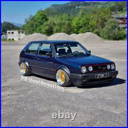 Plus 2in VW GOLF / JETTA MK2 Fender Flares ABS Plastic Not Voomeran Euromagic