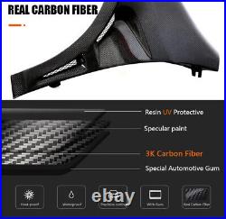 REAL CARBON Exterior Side Fender Vent Trims Fits Volkswagen VW Golf MK6 GTI R20