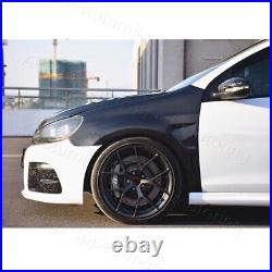 REAL CARBON Exterior Side Fender Vent Trims Fits Volkswagen VW Golf MK6 GTI R20