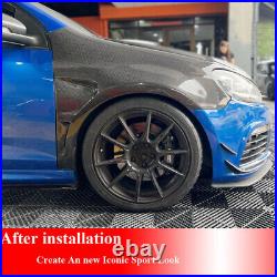 REAL CARBON Side Fender Exterior Vent Trim For Volkswagen VW Golf MK6 GTI BODY