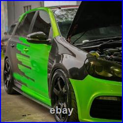 REAL CARBON Side Fender Exterior Vent Trim For Volkswagen VW Golf MK6 GTI BODY