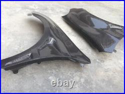 REAL CARBON Side Fender Exterior Vent Trim For Volkswagen VW Golf MK6 GTI BODY