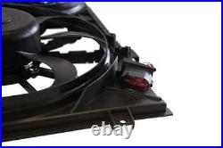 Radiator Cooling Dual Fan Assembly for VW Jetta Passat Beetle Rabbit Golf 2.5L