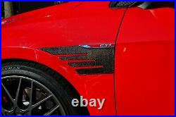 Real Carbon Fiber front fender air vent scoop Trim Fit Volkswagen Golf GTI mk7