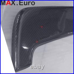 Really Carbon Fiber Rear Trunk Wing Spoiler Lip fit for Golf Jetta MK2 Duck Lid